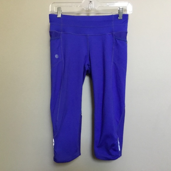ATHLETA Dobby Be Free capri knicker leggings XS - Picture 3 of 8